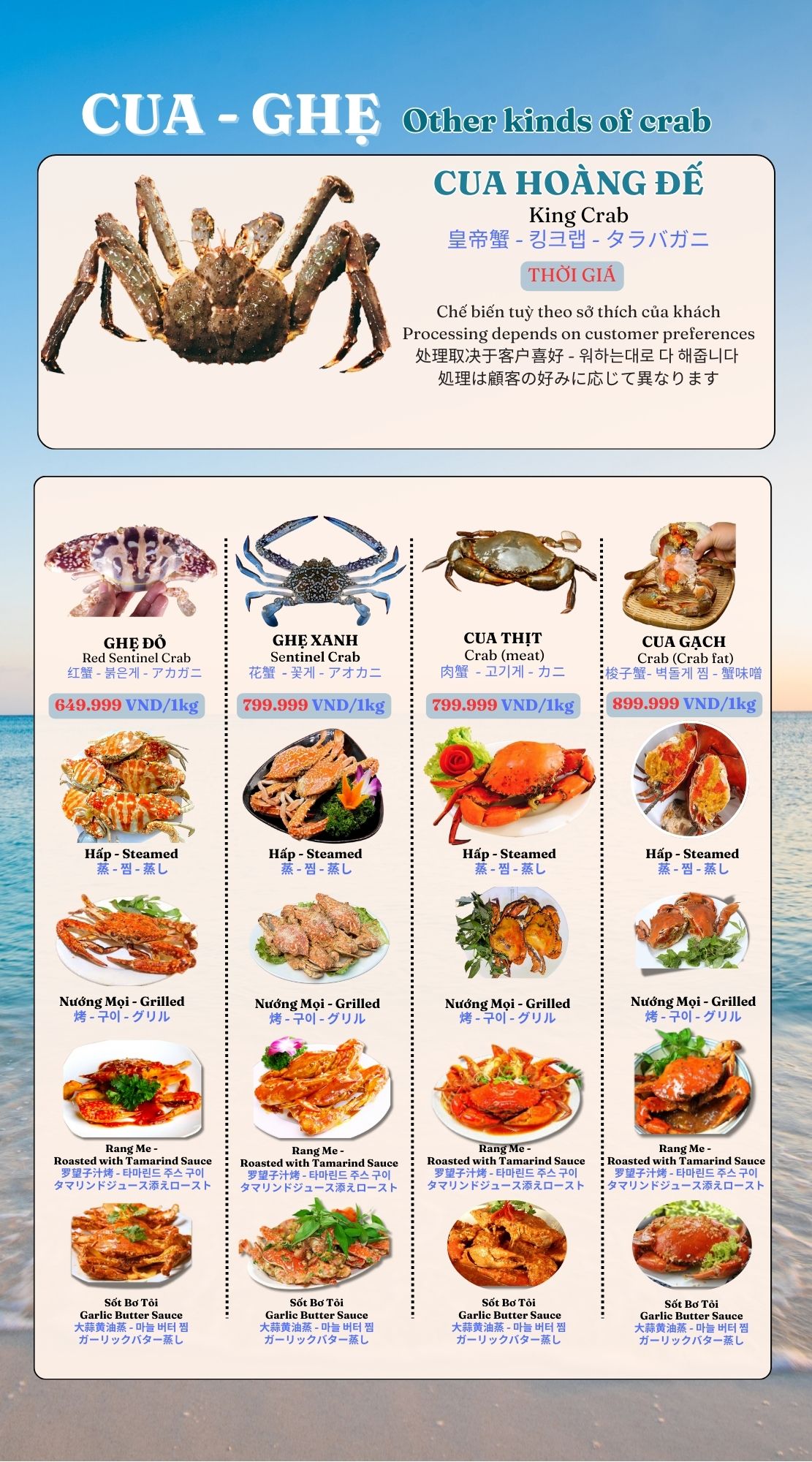 Menu hương lê mới 17