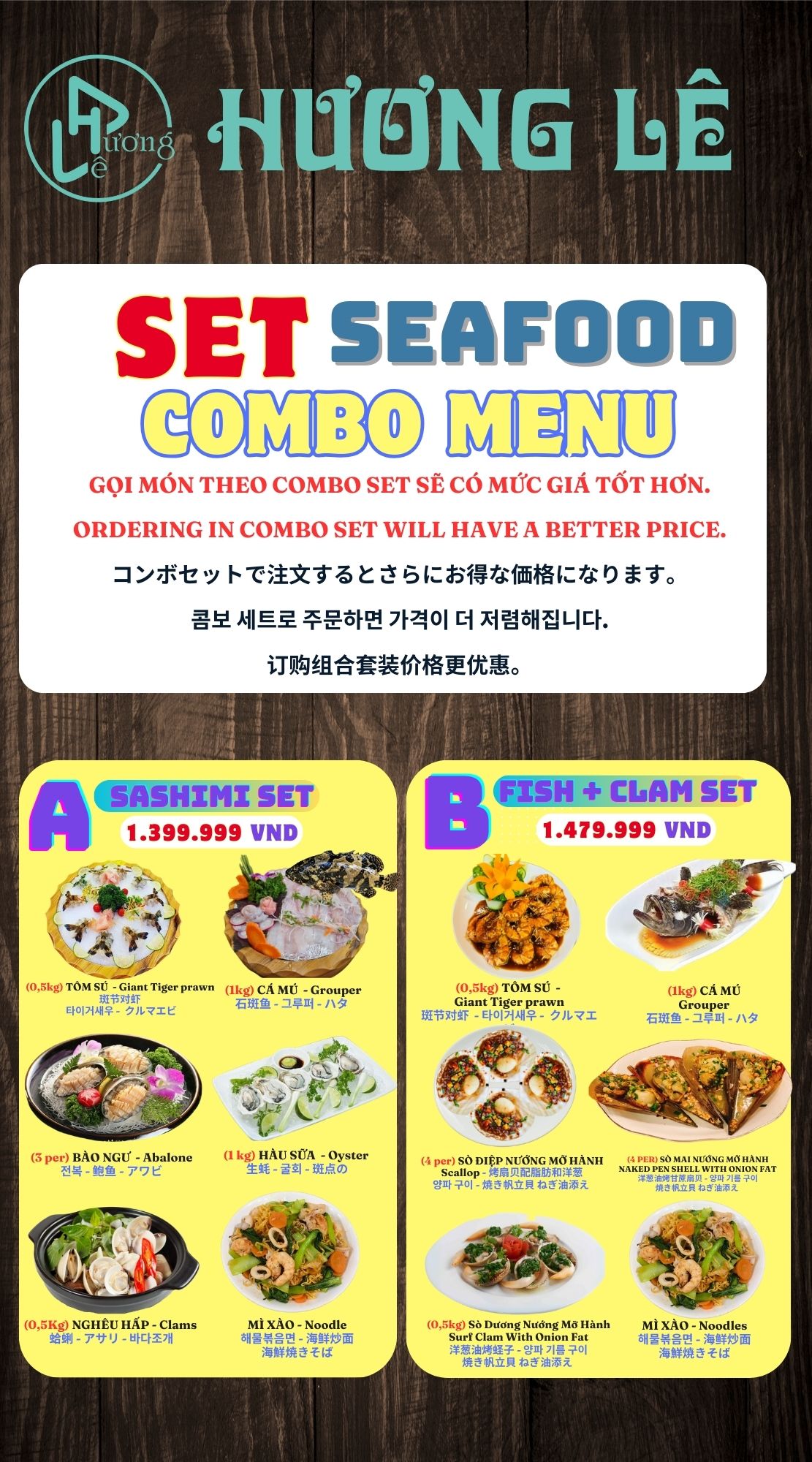 Menu hương lê mới 04