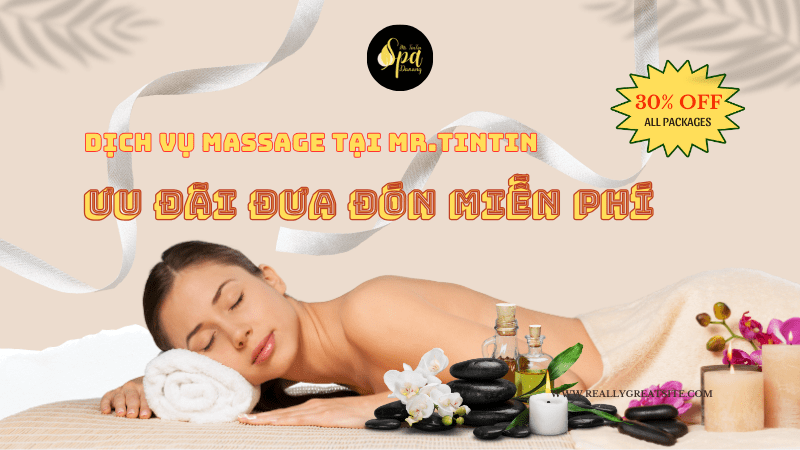 dịch vụ massage đứa đón miễn phí