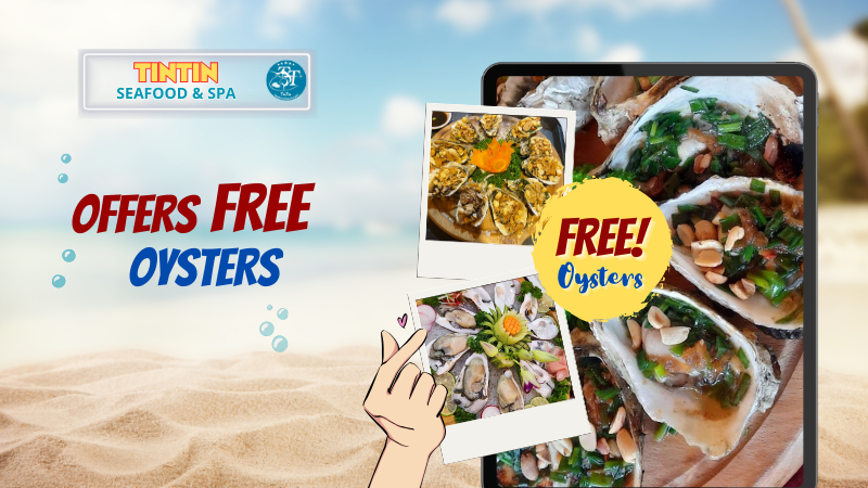 Best Seafood Restaurant in Da Nang Offers Free Oysters