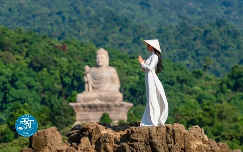 thiền viện checkin