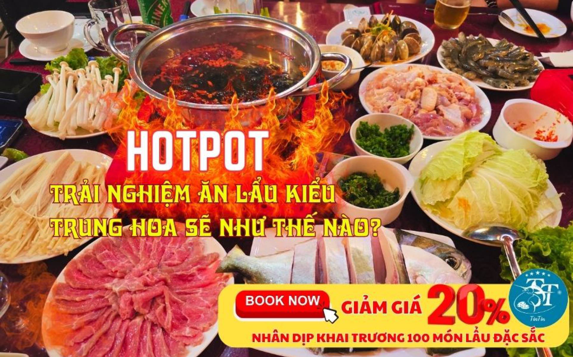 Giảm Giá 20% Menu Lẩu Đặc Sắc Tại TinTin Seafood & Hotpot Đà Nẵng – Ưu Đãi Hấp Dẫn Đến 28/02/2025