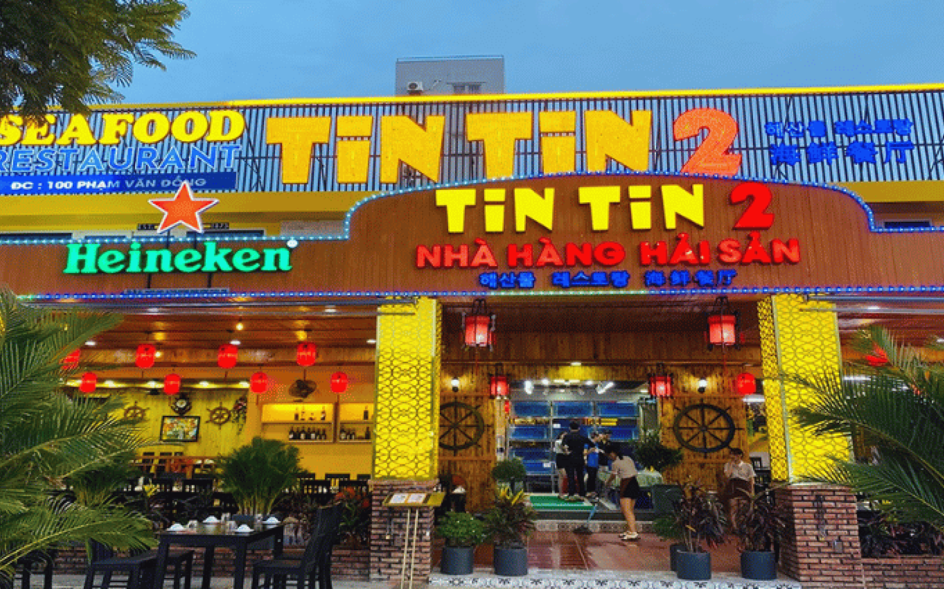 Giảm giá 20% trong Khung Giờ Vàng tại TinTin Seafood & Spa